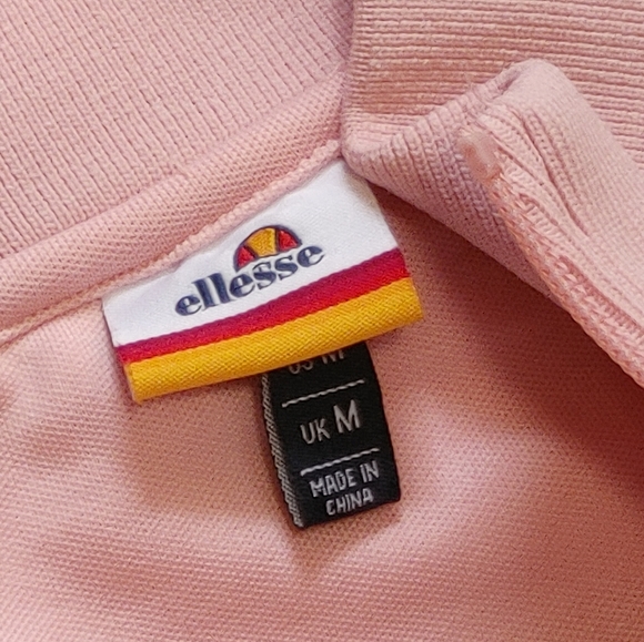 Ellesse Rimini Track Top Pink Full Zip Jacket - Picture 4 of 9